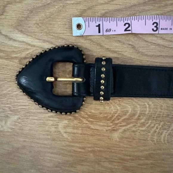 小物 Ysl studded leather belt Saint Laurent Studded Belt | Grailed